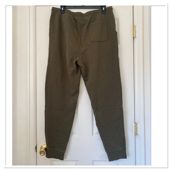 Goodthreads Men’s Fleece Jogger Pants Olive NWT - Picture 2 of 4